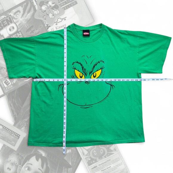Y2k green drseuss grinch big - Picture 3 of 6